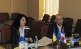 President CBC Ro Timisoara Mr Sorin Maxim, RDA West Director and Executive Director CBC Ro Timisoara Mrs Anca Lolescu