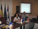 Anca Lolescu, Director Executiv BRCT Timisoara si Zorislav Stojanovic,Consultant JTS Serbia