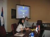 Anca Lolescu, Executive Director CBC Ro Timisoara and Zorislav Stojanovic, JTS Serbia Consulting